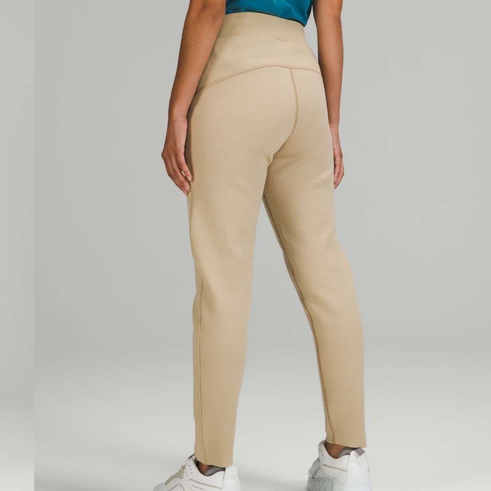 Lululemon Athletica End State Merino Wool Joggers Pants in Trench Khaki or Beige